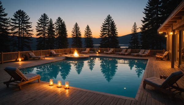 Vivre l'expérience unique d'une piscine chauffée en camping hors saison
