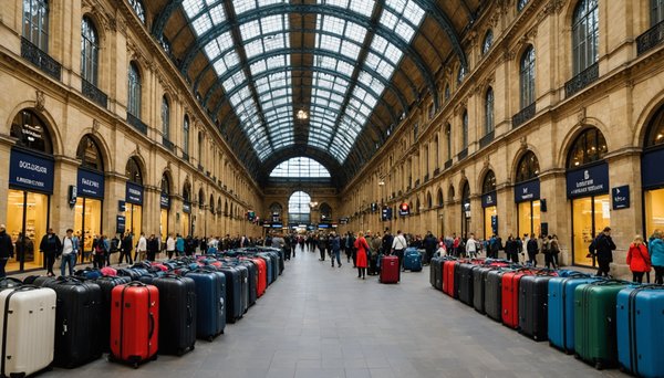 Consigne bagages gare st lazare : un service pratique à paris
