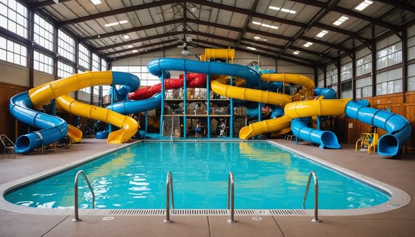 Parc aquatique ou piscine couverte ? chaque camping made in camp a son style !