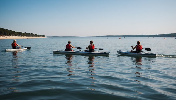 Explorez les activités nautiques incontournables au bassin d'arcachon avec domaine les oréades