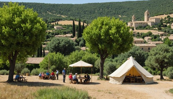 Le luberon, c'est où ? localisation et conseils du camping la rivière