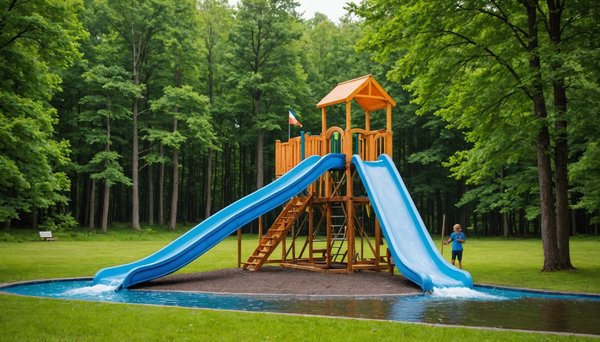 Où trouver camping avec toboggan aquatique ?