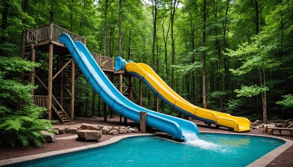 Les meilleurs campings avec toboggan aquatique à découvrir